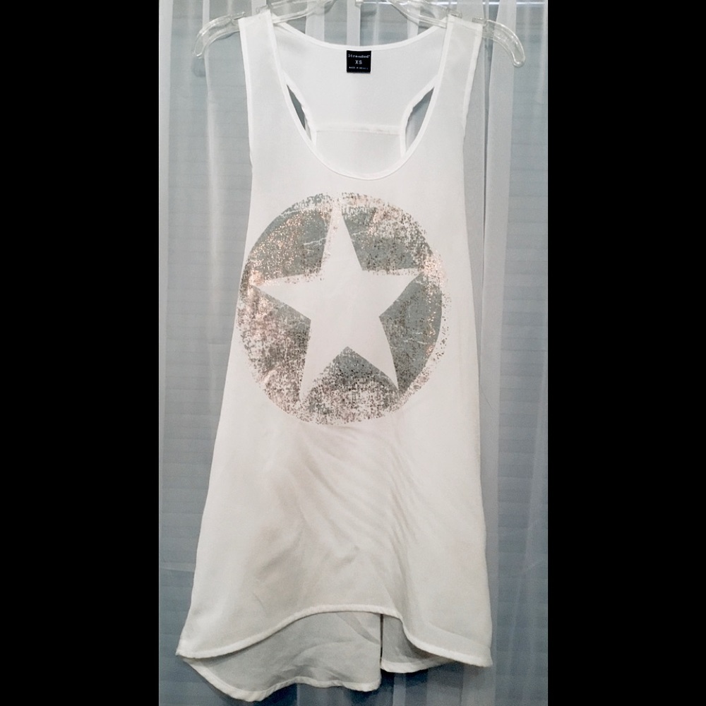 Stranded Top w/Star Pattern